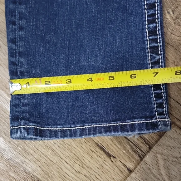 Miss Me Blue Boot Cut Jeans with Classic Indigo Wash - Picture 6 of 7